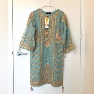 Bin Saeed Pakistani Salwar Kameez 3-Piece